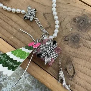 Betsey Johnson | Jewelry | Betsey Johnson 223 Christmaspink